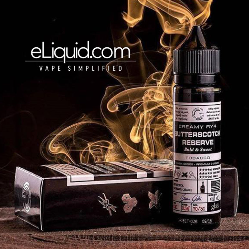 Butterscotch Reserve by Glas Basix Series: Why We Dig It eLiquid.com Butterscotch Reserve by Glas Basix Series: Why We Dig It eLiquid.com