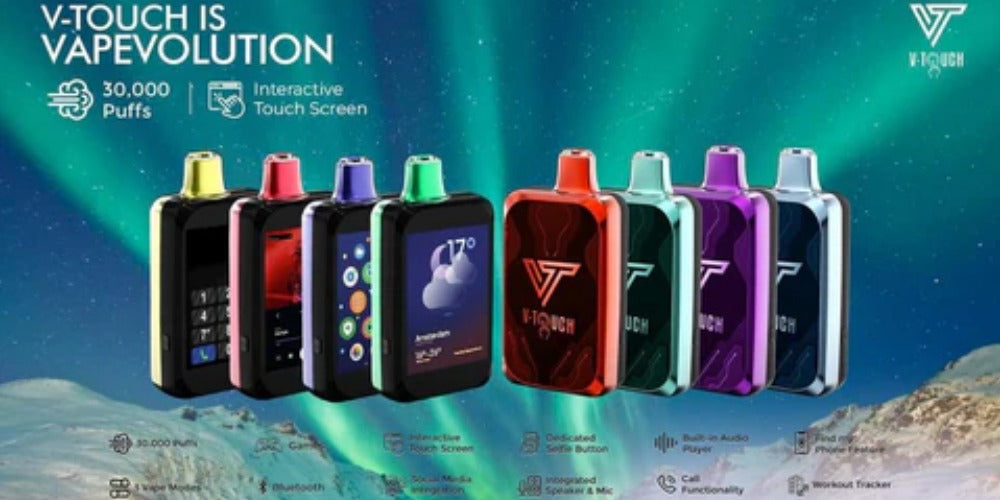 vtouch vape flavors CraftBox V-Touch 30000 Puff Disposable – Variation:Hibiscus Ice Tea terpene_caryophyllene Cannabist: Pax 3 flirts