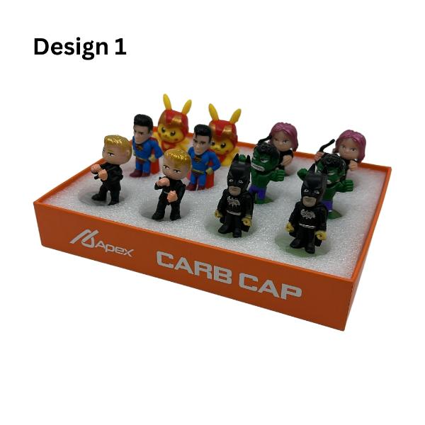 Apex Carb Caps Assorted Colors & Design