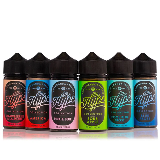 Hype E-Liquid 100mL Vape Juice by Propaganda Best Flavors