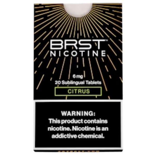 BRST Nicotine Packs-Citrus