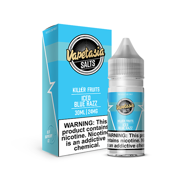 Vapetasia E-Juice Salts - ICED Blue Razz - 30ml