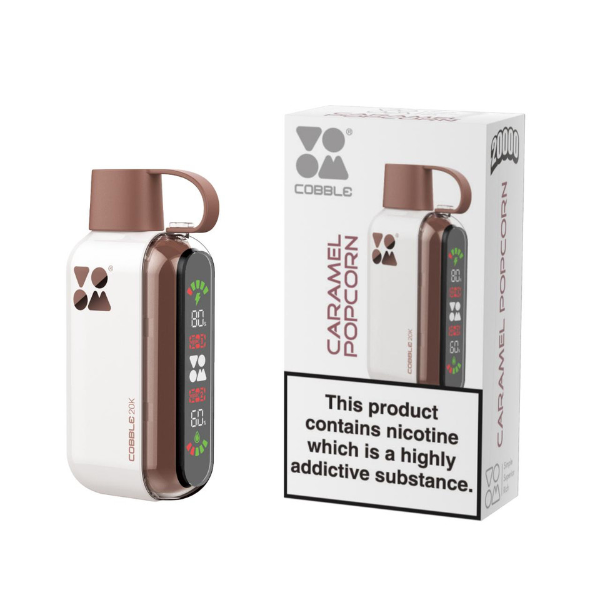 Voom Cobble 20000 Puff Disposable - Caramel Popcorn