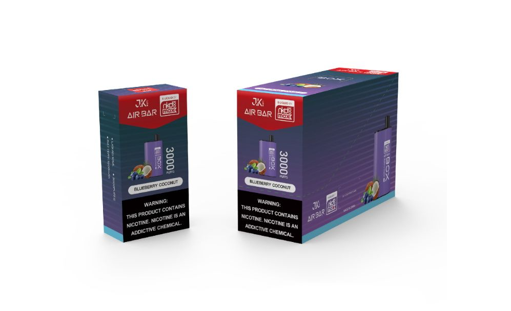 Air Bar X Naked Box NKD100 Max Disposable Vape Best Flavor Blueberry Coconut