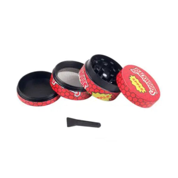 Backwoods 63mm 4 Part Zinc Alloy Herb Grinder Pieces