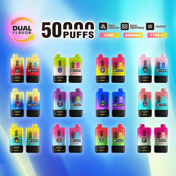 BangKing 50K Puffs Dual Flavor 50mL Disposable – $7.00 – eLiquid.com