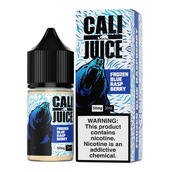Best Deal Cali Juice Salt 30mL Vape Juice Series - Frozen Blue Raspberry