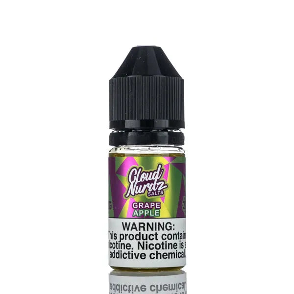 Cloud Nurdz Salts E-Liquid - Grape Apple - 30ml