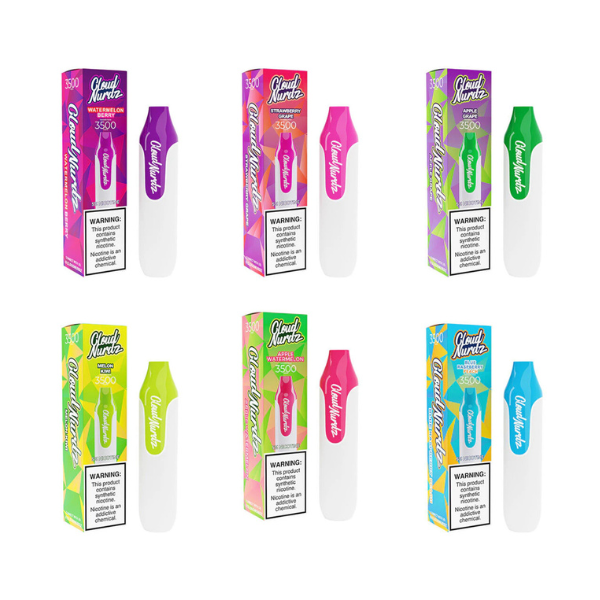 Cloud Nurdz Synthetic Disposable 3500 Puffs 10mL - Misthub $96.25 eLiquid.com Cloud Nurdz Synthetic Disposable 3500 Puffs 10mL - Misthub $96.25 eLiquid.com