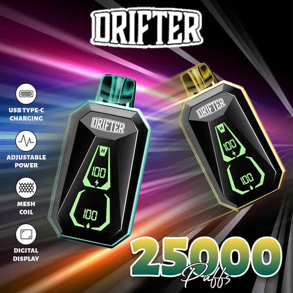 Drifter Bar 25,000 Puffs Disposable  $12.99  eLiquid.com