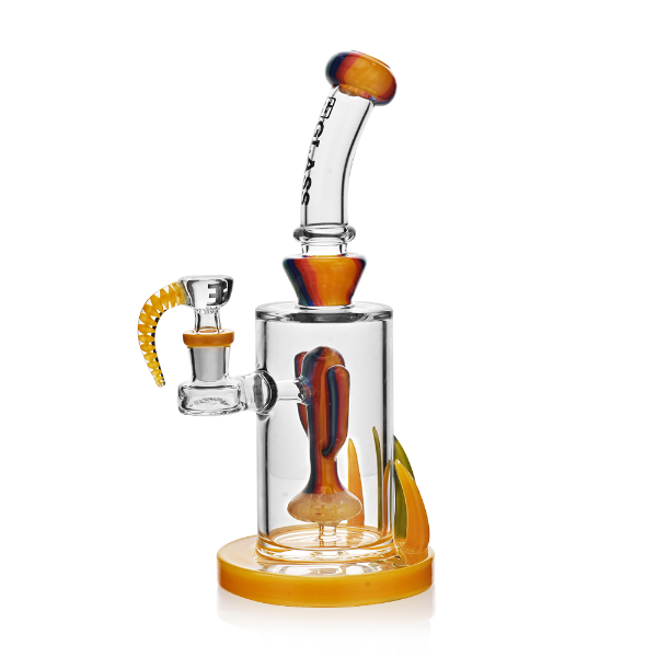 Solid Cactus Glass Smoking Rig 10.5"