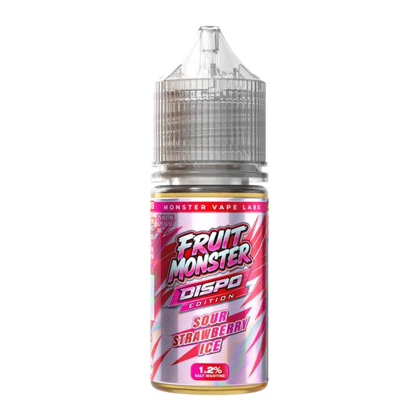 Fruit Monster Dispo Syn Nic Salt - Strawberry Ice - 30ml