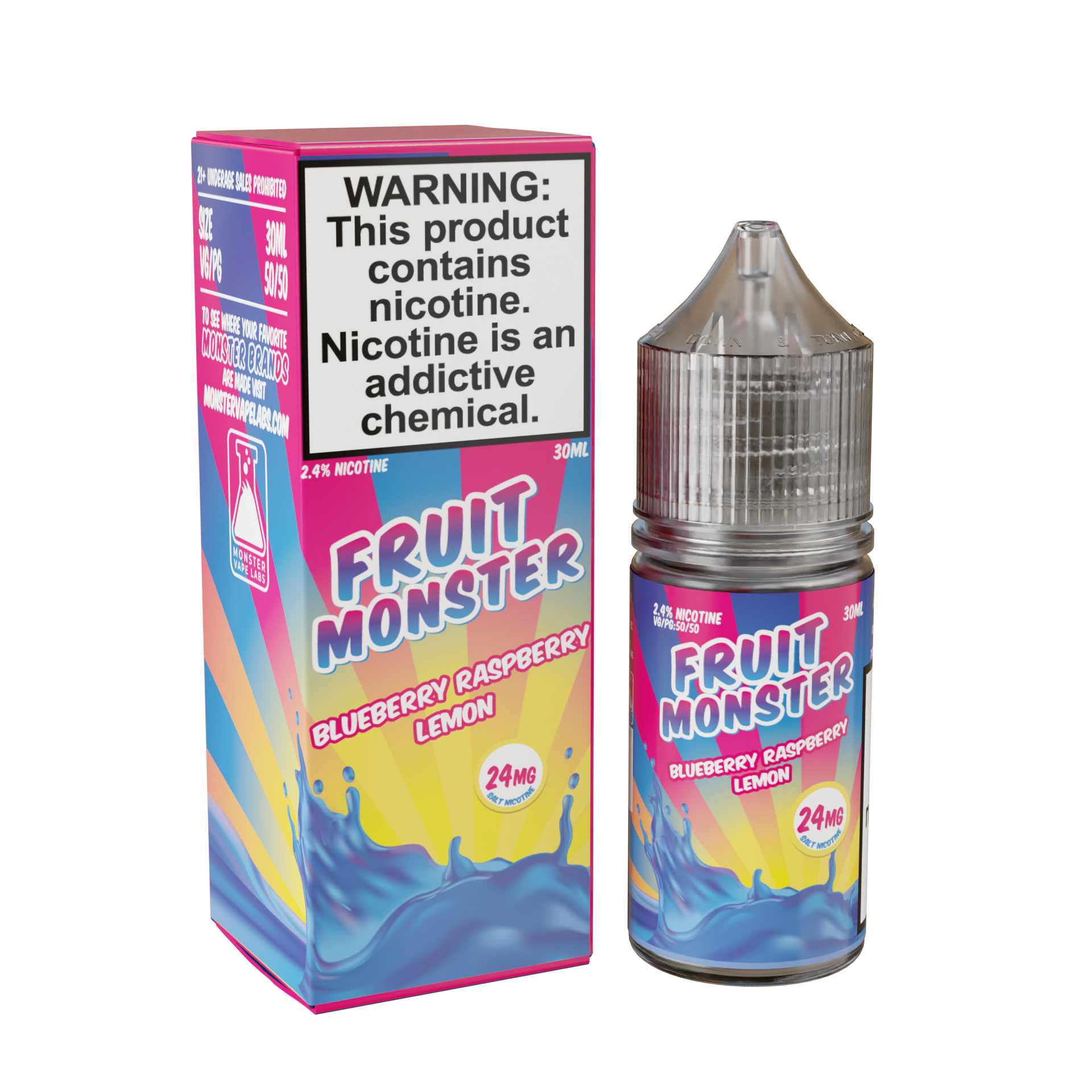 Fruit Monster Nic Salt 30mL Vape Juice $8.99 eLiquid.com Fruit Monster Nic Salt 30mL Vape Juice $8.99 eLiquid.com