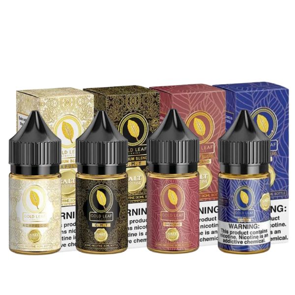 Gold Leaf 30mL Salt E-Juice – $9.25 – eLiquid.com