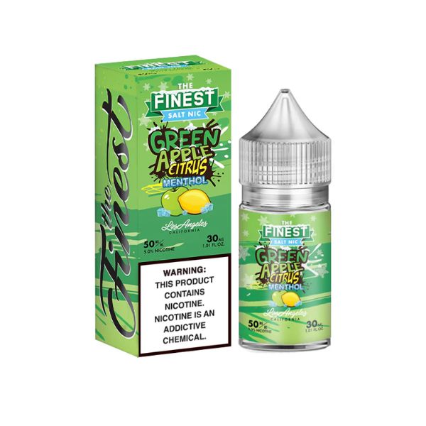 Best Deal The Finest Sweet & Sour Edition Salt 30ML - Green Apple Citrus Menthol