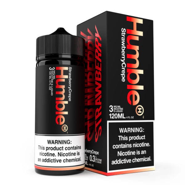 Humble Juice Co. - Strawberry Waffle (Strawberry Crepe) - 120ml