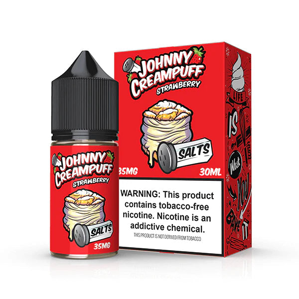 Johnny Creampuff Salts Strawberry