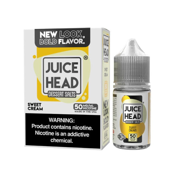 Best Deal Juice Head Desserts Salts 30mL - Sweet Cream