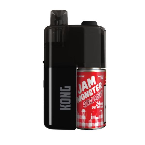 Best Deal Kong by Zilla x Jam Monster Salt 30ml- 30K Puff Disposable - Strawberry
