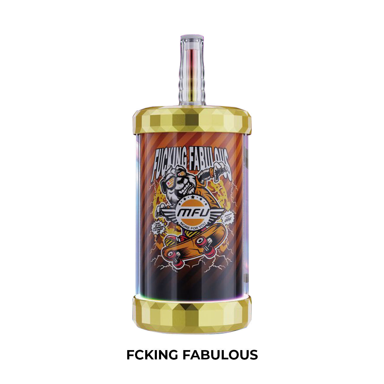 MFU SHISHA X3 Hookah 150,000 Puff Disposable Fcking Fabulous