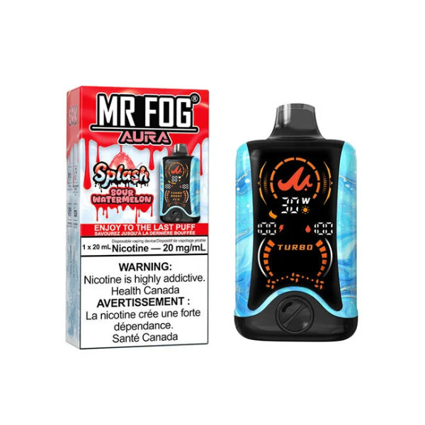 Mr Fog Aura Splash 60,000 Puffs Disposable