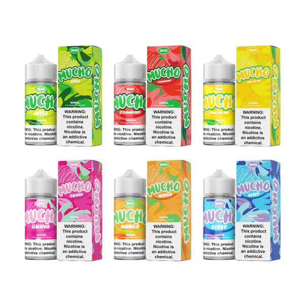 Mucho E-Liquid 100mL $10.50 eLiquid.com Mucho E-Liquid 100mL $10.50 eLiquid.com