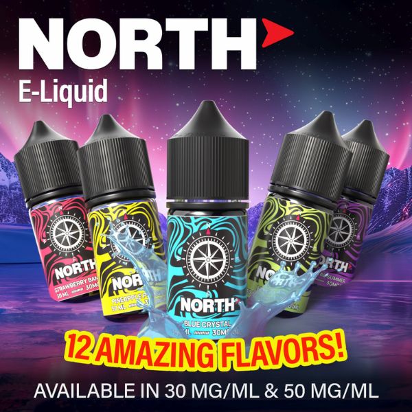 North Salts E-Liquid Vape Juice 30mL $8.00 eLiquid.com North Salts E-Liquid Vape Juice 30mL $8.00 eLiquid.com