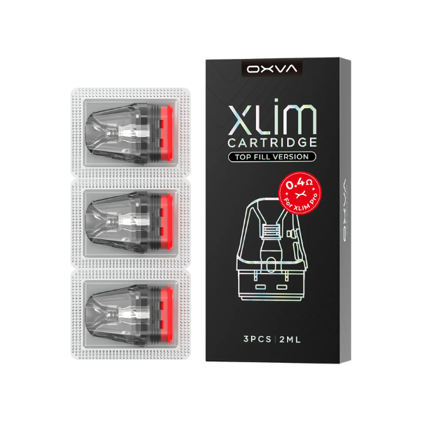 OXVA Xlim Top Fill Replacement Pod Cartridges $10.50 eLiquid.com OXVA Xlim Top Fill Replacement Pod Cartridges $10.50 eLiquid.com
