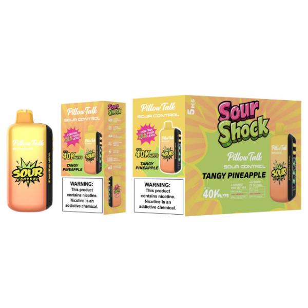 Best Deal Pillow Talk Sour Control SC40000 Puff Disposable - Tangy Pineapple