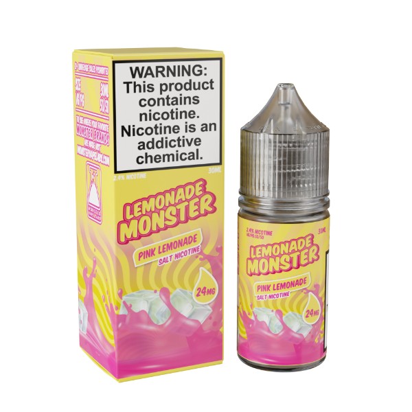 Lemonade Monster Salts Series 30mL -  Pink lemonade