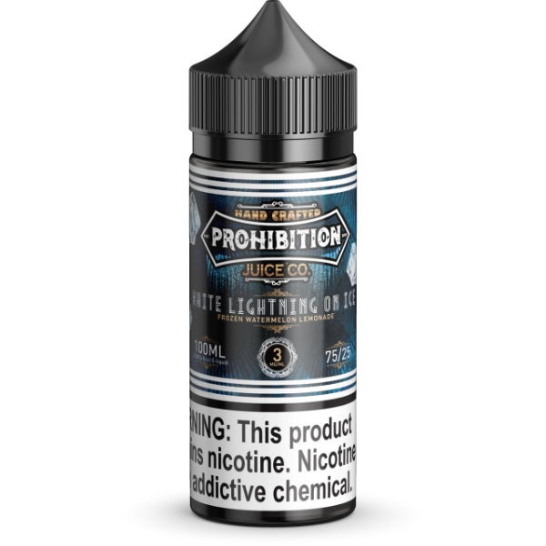 Prohibition E-Liquid Series 100mL White Lightning on Ice
