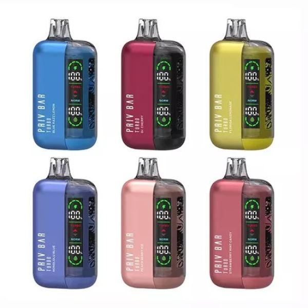 SMOK Priv Bar Turbo 15000 Puffs Disposable Vape 16mL $7.99 eLiquid.com SMOK Priv Bar Turbo 15000 Puffs Disposable Vape 16mL $7.99 eLiquid.com