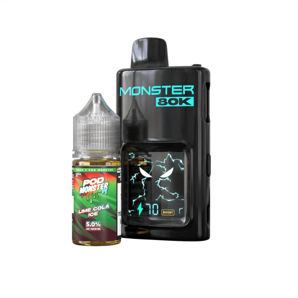 SMOK x Pod Monster 80K Puffs Disposable $12.95 eLiquid.com SMOK x Pod Monster 80K Puffs Disposable $12.95 eLiquid.com