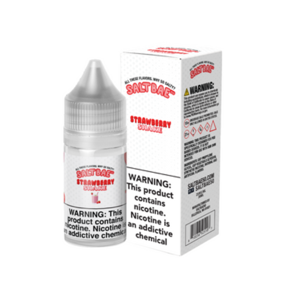 SaltBae50 Vape Juice 30ML Best Flavor Strawberry Shake