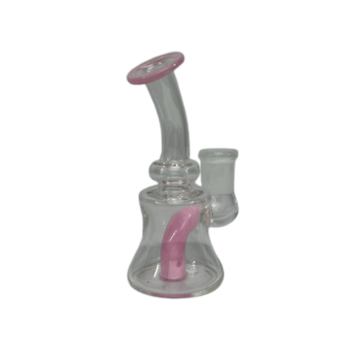 8.3" Mini Glass Bong Water Pipe Smoking