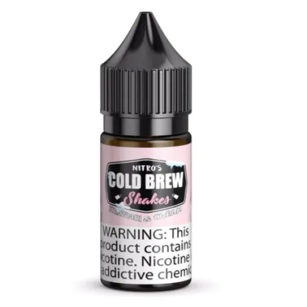 Best Deal Nitros Cold Brew Salt Vape Juice 30mL - Strawberi and Cream