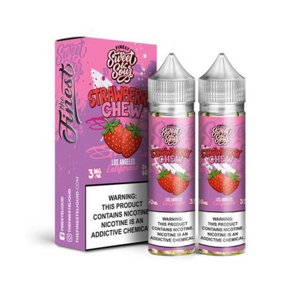 Best Deal The Finest Sweet & Sour Edition 120mL - Strawberry Chew