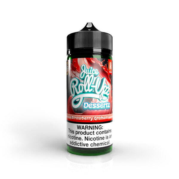 Best Deal Juice Roll Upz Dessertz E-Liquid 100mL - Strawberry Graham