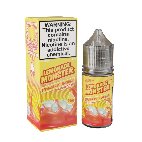 Lemonade Monster Salts Series 30mL - Strawberry lemonade