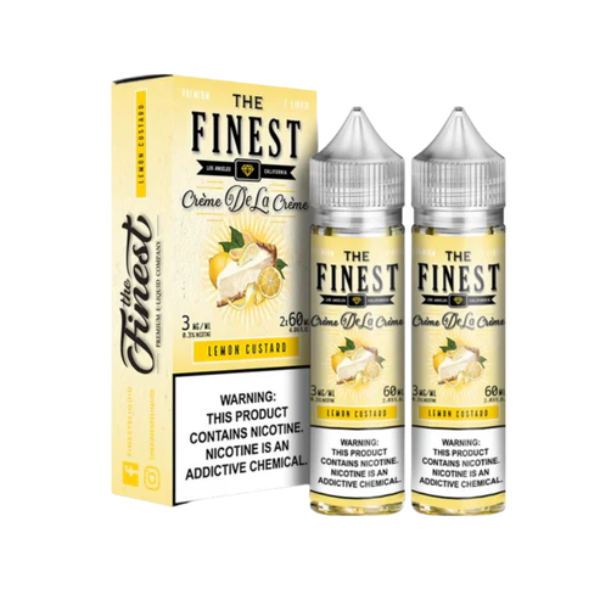 Best Flavor The Finest Creme Edition 120ML - Lemon Custard