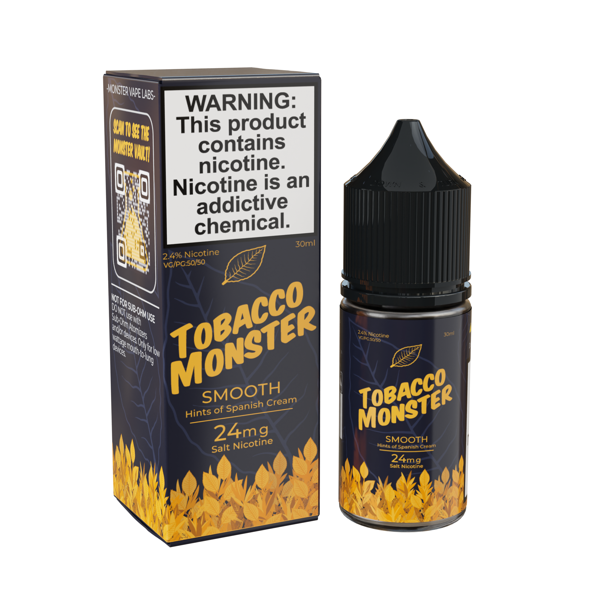 Tobacco Monster Salt Series 30ml $9.99 eLiquid.com Tobacco Monster Salt Series 30ml $9.99 eLiquid.com