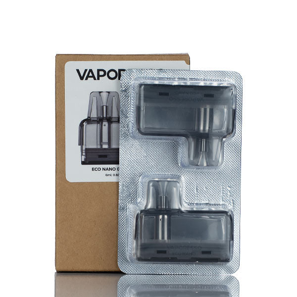 Vaporesso Eco Nano Refillable Replacement Pods 6mL 2 Pack