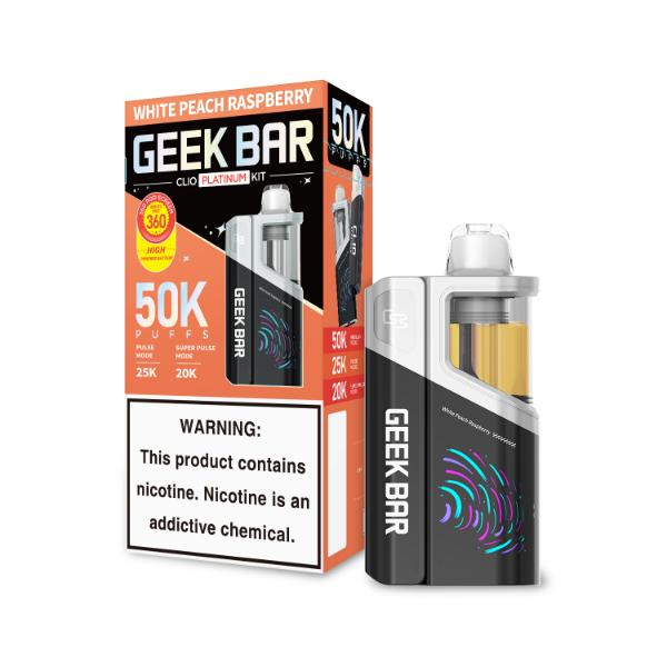 Geek Bar Clio Platinum 50000 Puffs Kit