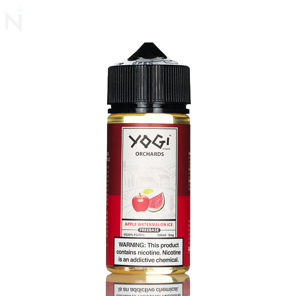 Yogi Orchards Apple Watermelon Ice E-Liquid - 100mL