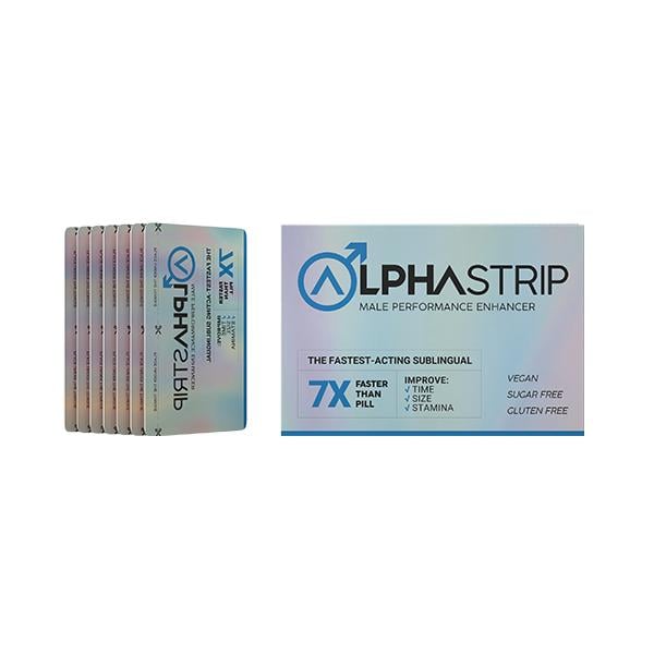 Alphastrip Male Performance Strips (36 Pack)