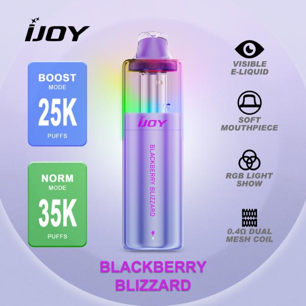 iJoy XP35,000 Puffs Disposable-Blackberry Blizzard-Single Disposable-5%-18mL