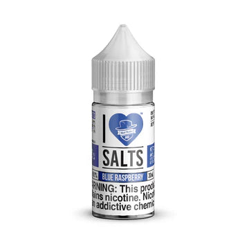 I Love Salts Vape Juice 30mL Blue Raspberry