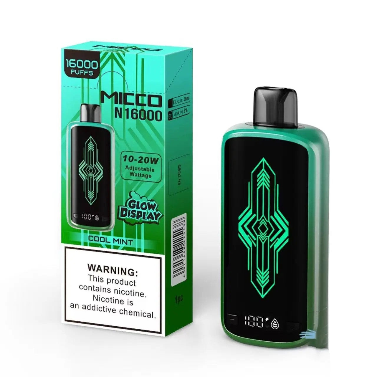 Cool Mint MICCO N16000 Disposable Vape