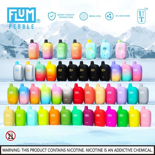 Flum Pebble 6000 Puffs Rechargeable Disposable 10 Pack 14mL $133.00 eLiquid.com Flum Pebble 6000 Puffs Rechargeable Disposable 10 Pack 14mL $133.00 eLiquid.com