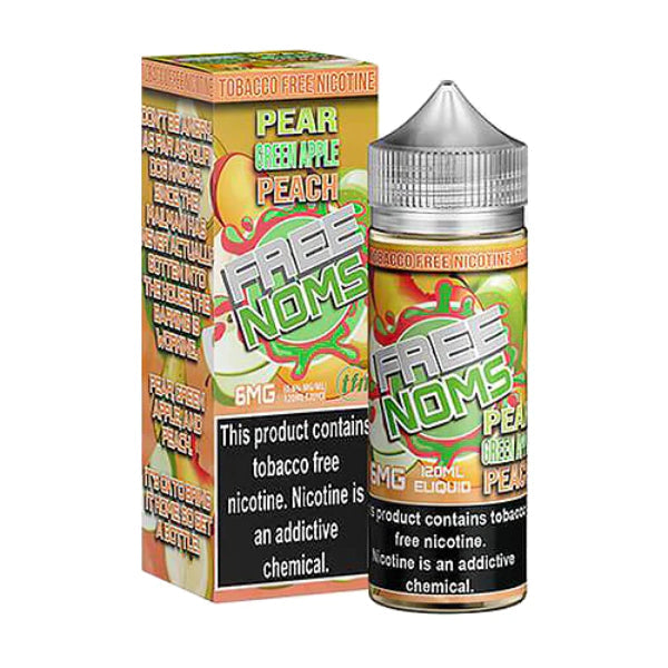 Noms X2 120mL Pear Green Apple Peach wholesale